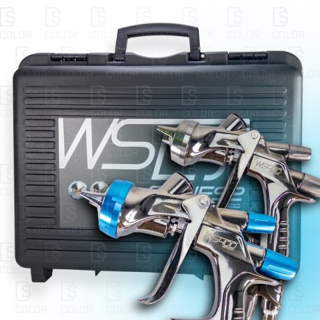 IWATA SPRAY GUN CASE WS400 SR2 1.3 BASE + 1.3 CLEARCOAT (STANDARD)