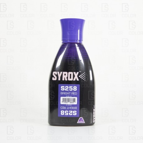 SYROX S258 TINT BRIGHT RED 0.8L