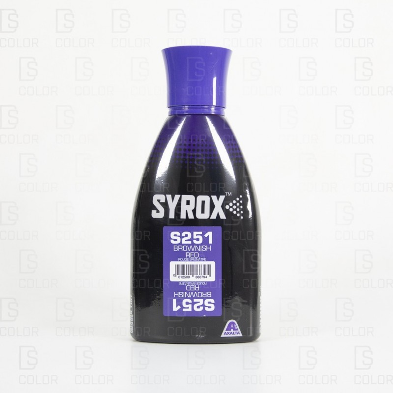 DS Color-SYROX-SYROX S251 TINT BROWNISH RED 0.8L