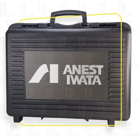 DS Color-ANEST IWATA-IWATA MALETÍN 3 PISTOLAS LS400 1.2 + AZ3-HTE 1.8 + WS-400SR2 1.3 DIGITAL