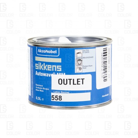 SIKKENS AUTOWAVE 558 0.5LT//OUTLET
