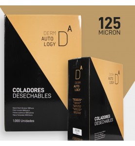 KIT DERMAUTOLOGY FILTRE JETABLE 125 MICRONS (BOÎTE DE 1000 UNITÉS)
