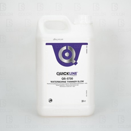 DS Color-QUICKLINE-QUICKLINE WATERBORNE THINNER SLOW QS 5730 3LT