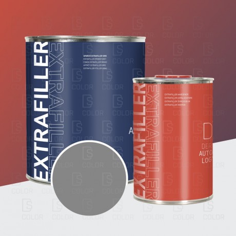 KIT DERMAUTOLOGY APPRÊT EXTRAFILLER 4:1 GRIS 3,75 L + DURCISSEUR 0,95 L