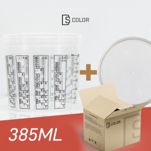 BOX MIXING CUPS 385ML + LID