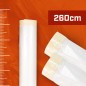 PLASTIC FILM WITH TAPE 260cm x 22,5m x 25mm