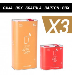 KIT DERMAUTOLOGY BARNIZ UHS+ 5L + CATALIZADOR RÁPIDO 2,5L X3