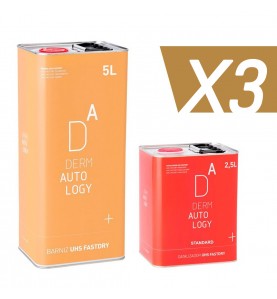 KIT DERMAUTOLOGY UHS+ FASTDRY CLEARCOAT 5L + STANDARD HARDENER 2,5L X3