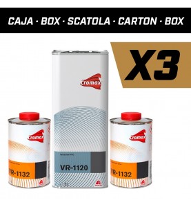 KIT CROMAX BARNIZ VR1120 (3u.) + CATALIZADOR VR1132 (6u.) LENTO