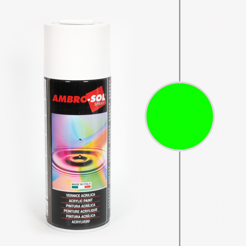 SPRAY AMBROSOL 400ML FLUORESCENTE VERDE