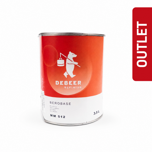 DE BEER MM 512 MIX NEGRO SERIE 500 3,5LT OUTLET