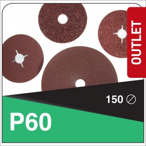 DISQUE FIBRE DE CARBONE D150 P60 //OUTLET