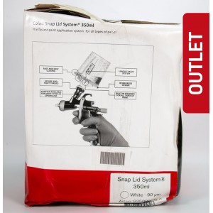 COLAD SNAP LID SYSTEM (50U) 90MIC FOR CLEAR COAT 350ML OUTLET