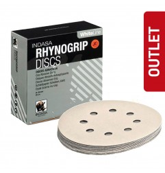 INDASA RHYNOGRIP WHITE LINE DISCO DE LIJADO D150 15A P280 (50U.) OUTLET