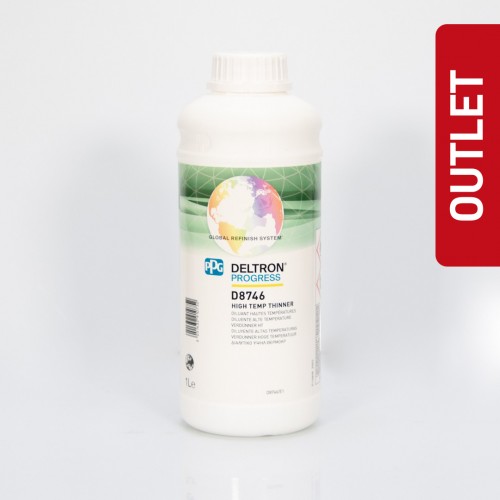 PPG DILUYENTE D8746 1LT. PARA BARNIZ D8175  ALTA TEMPERATURA OUTLET