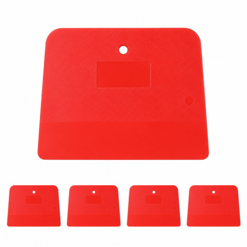 COLAD SET ESPÁTULA DE PLÁSTICO ROJA (5 UD) COLAD SET ESPÁTULA DE PLÁSTICO ROJA (5 UD)