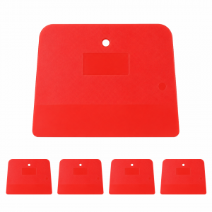 COLAD SET ESPÁTULA DE PLÁSTICO ROJA (5 UD)
