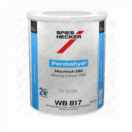 DS Color-PERMAHYD-SPIES HECKER WB817 MOON SILVER 1LT