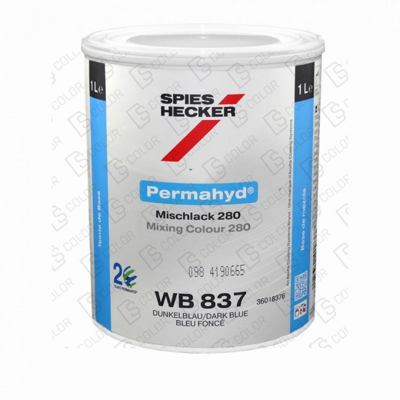 DS Color-PERMAHYD-SPIES HECKER WB837 BLUE VIOLET 1LT