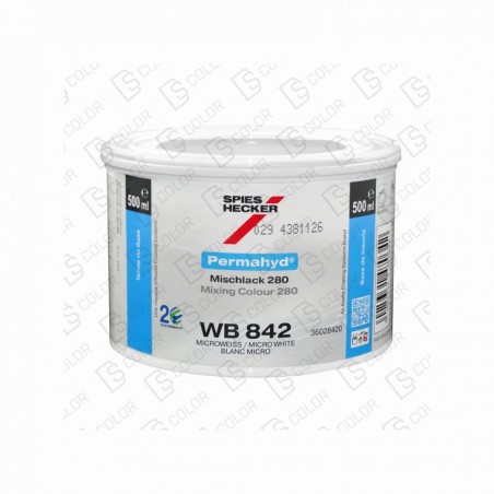 DS Color-PERMAHYD-SPIES HECKER WB842 BRILLIANT WHITE 0.5LT