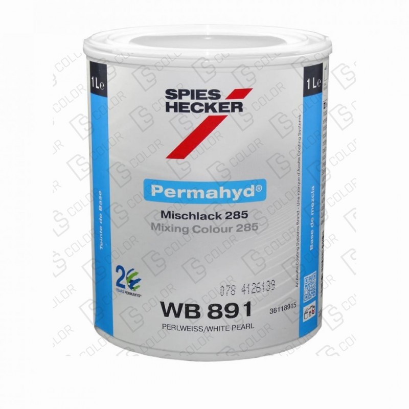 DS Color-PERMAHYD-SPIES HECKER WB891 WHITE PEARL 1LT