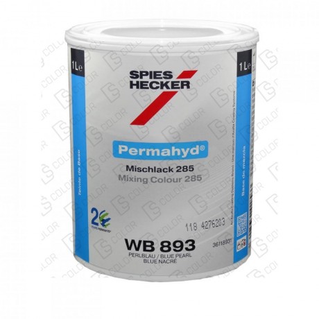 DS Color-PERMAHYD-SPIES HECKER WB893 BRIGHT BLUE PEARL 1LT