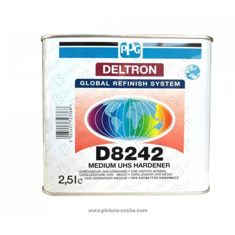 DS Color-PPG CATALIZADORES-PPG D8242 CATALIZADOR RAPIDO 2,5L.