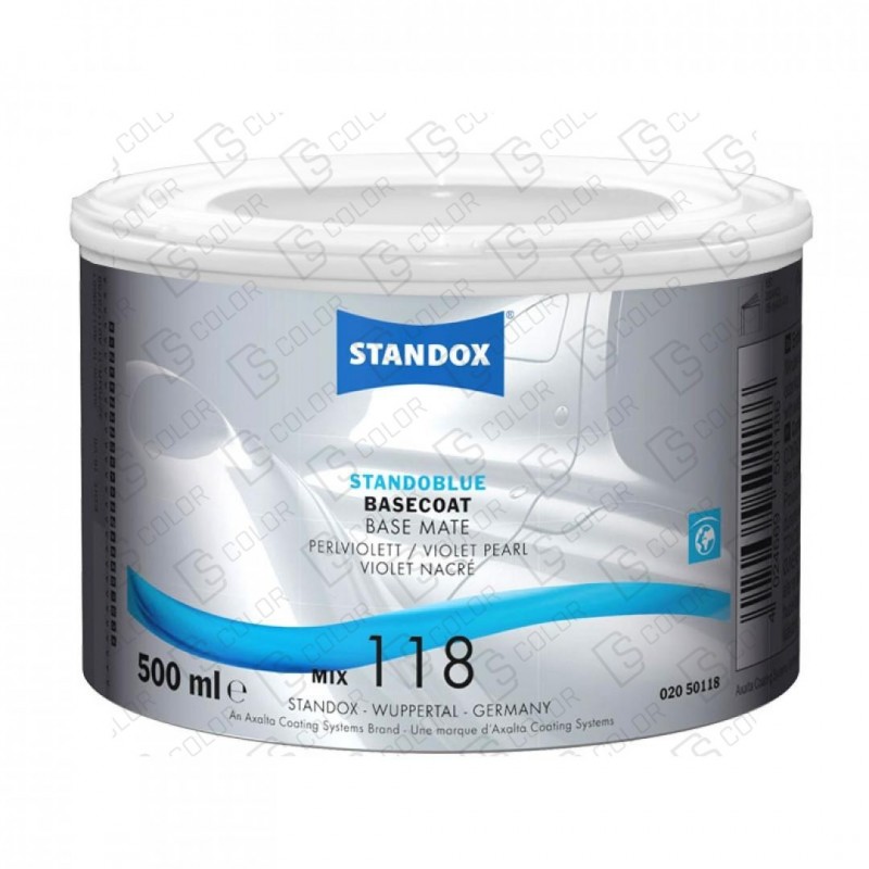 DS Color-STANDOBLUE-STANDOBLUE MIX 118 0,5LT. PERLVIOLETT