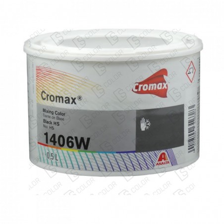 DS Color-CROMAX-CROMAX 1406W 0.5LT BLACK H.S.