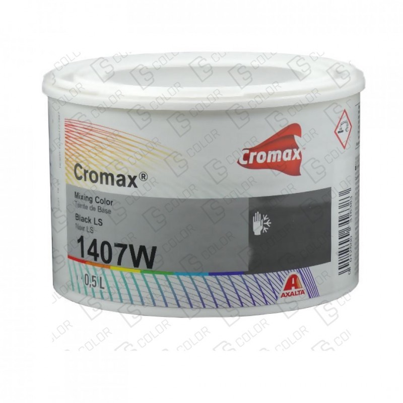 DS Color-CROMAX-CROMAX 1407W 0.5LT BLACK L.S.