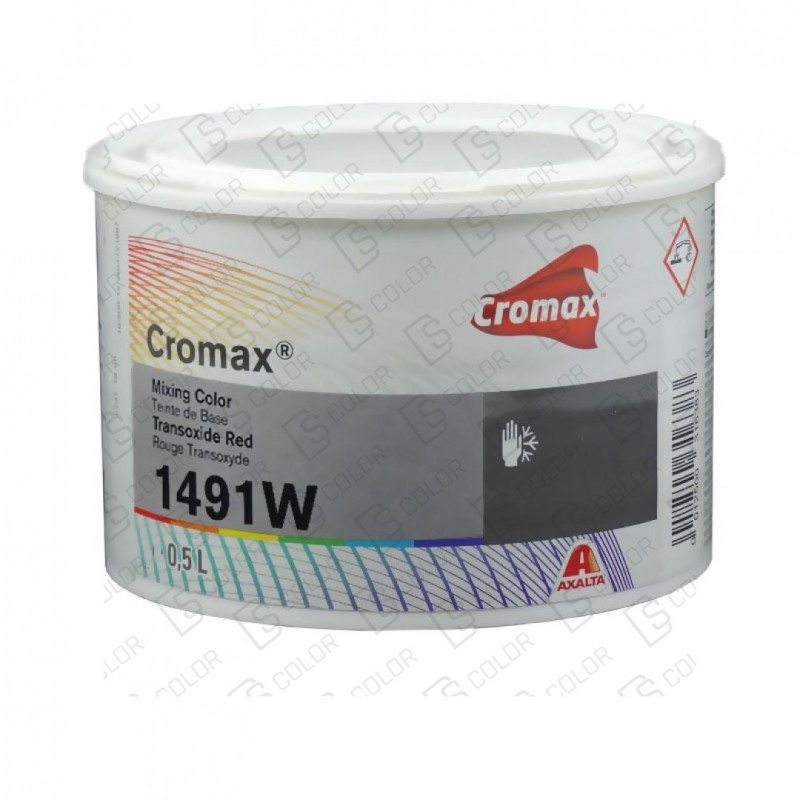 DS Color-CROMAX-CROMAX 1491W 0.5LT TRANSOXIDE RED