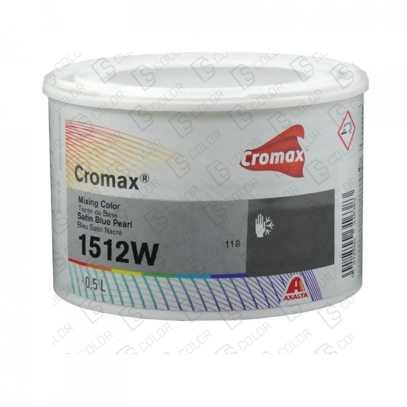 DS Color-CROMAX-CROMAX 1512W 0.5L SATIN BLUE PEARL