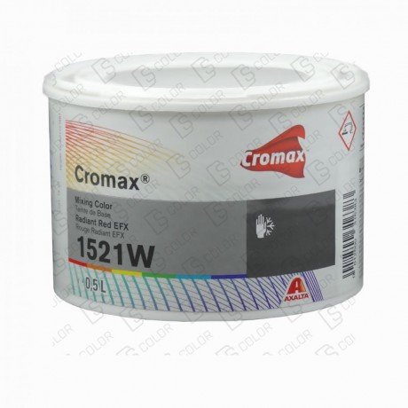 DS Color-CROMAX-CROMAX 1521W 0.5LT RADIANT RED EFX