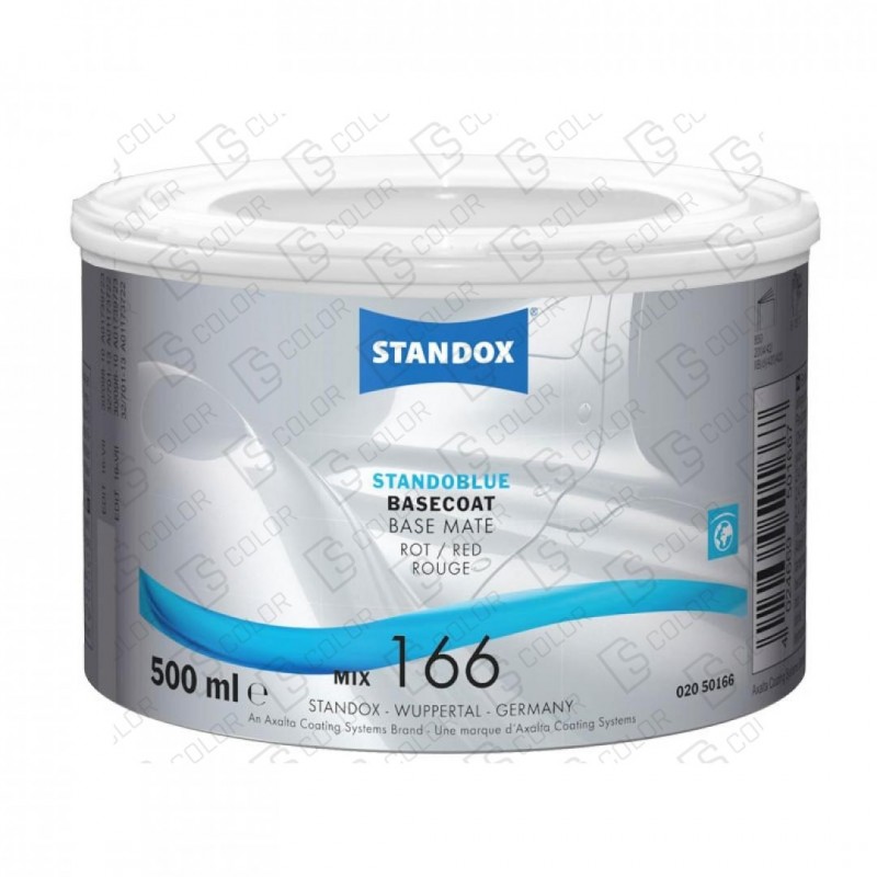 DS Color-STANDOBLUE-STANDOBLUE MIX 166 0,5LT. ROT