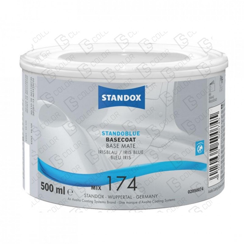 DS Color-STANDOBLUE-STANDOBLUE MIX 174 0,5LT. IRISBLAU