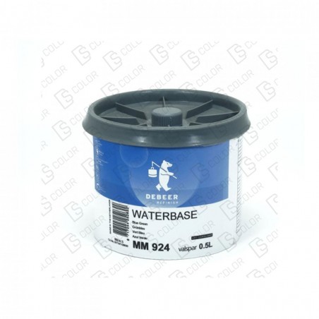 DS Color-WATERBASE SERIE 900-DE BEER MM924 0.5L W.B. Blue Green