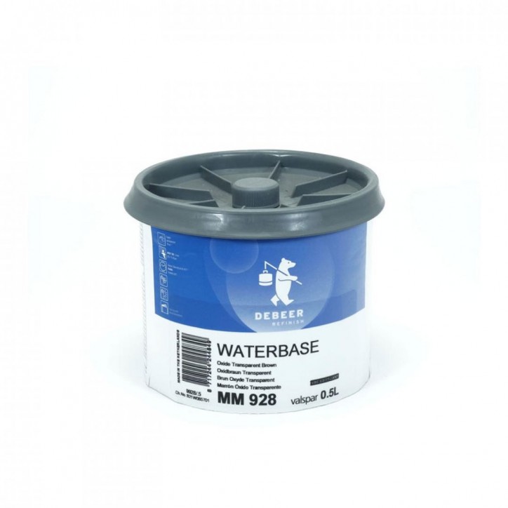 DS Color-WATERBASE SERIE 900-DE BEER MM928 0.5L WB Oxide TrBrown