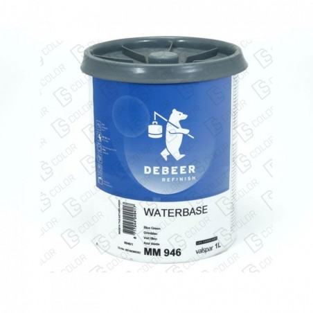 DS Color-WATERBASE SERIE 900-DE BEER MM946   1L WB Blue Green
