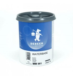 DS Color-WATERBASE SERIE 900-DE BEER MM961   1L W.B. Mica Blue