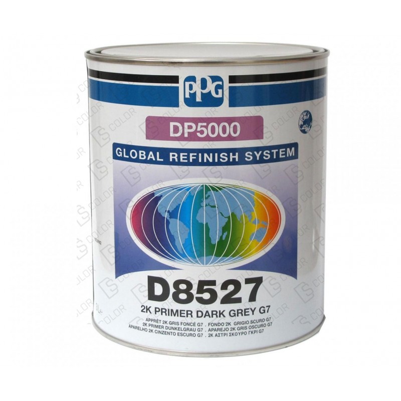 DS Color-PPG APAREJOS-PPG APAREJO GRIS OSCURO G7 D8527 3L.