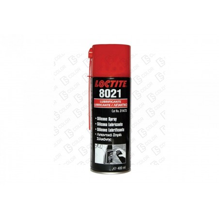 DS Color-OUTLET HENKEL-HENKEL LOCTITE LUBRICANTE SPRAY 8021 400ml SILICONA//OUTLET