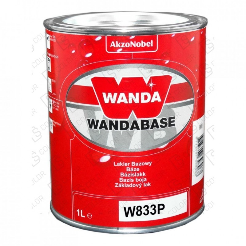 DS Color-WANDABASE-WANDA WB833P ROJO (NARANJA) BRILLANTE 1LT