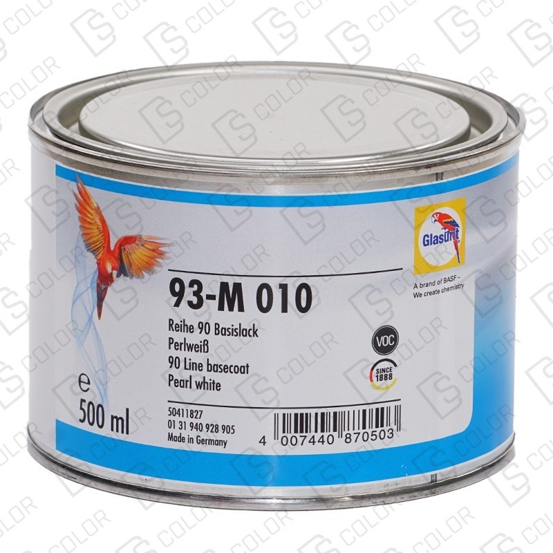 DS Color-SERIE 90-GLASURIT 93-M 010 0.5LT