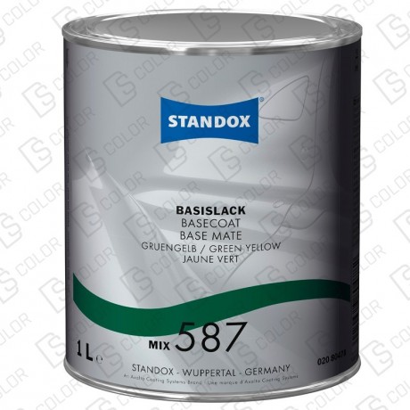 DS Color-BASISLACK-STANDOX 2K MIX 587 1LT. S.H. MB578