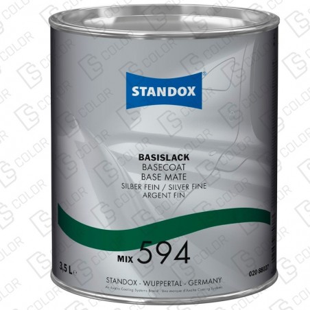 DS Color-BASISLACK-STANDOX 2K MIX 594 3.5LT S.H MB518