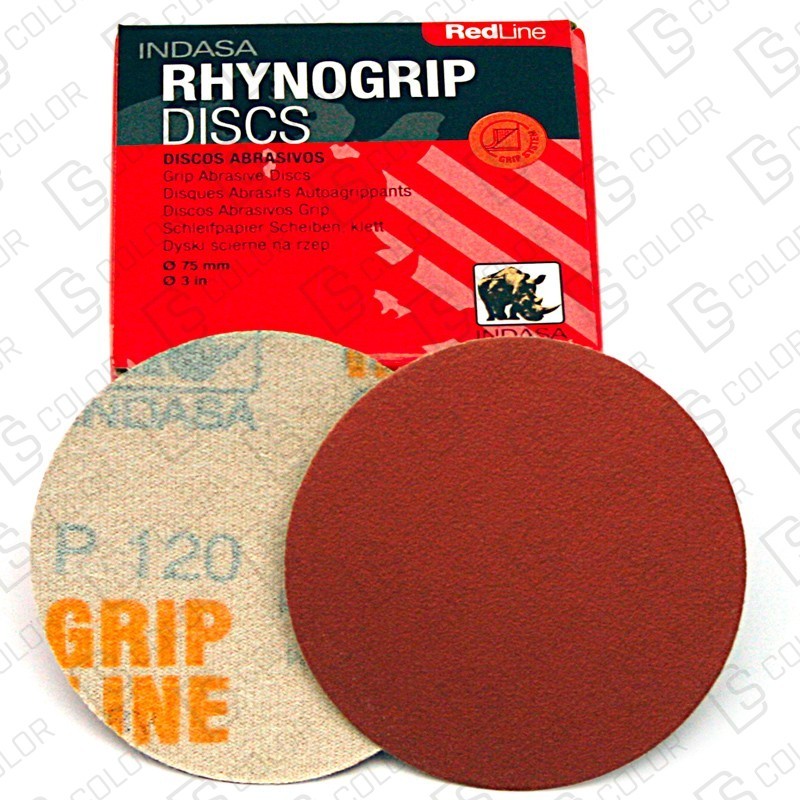 DS Color-INDASA-INDASA RHYNOGRIP RED LINE D75 P320 (50u.)