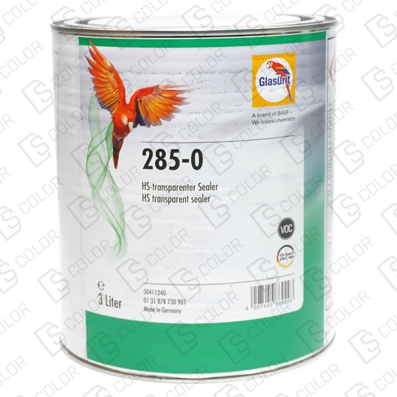 DS Color-GLASURIT APAREJOS-GLASURIT 285-0 APAREJO SELLADOR TRANSPARENTE 3L. DS Color-GLASURIT APAREJOS-GLASURIT 285-0 APAREJO SELLADOR TRANSPARENTE 3L.