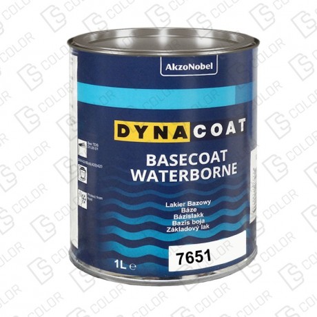 DS Color-BASECOAT WATERBORNE-DYNACOAT WB 7651 1L