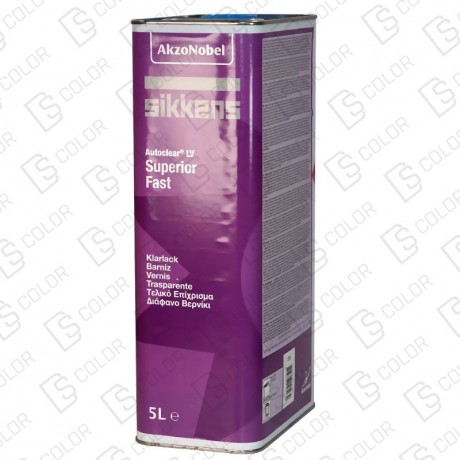 SIKKENS AUTOCLEAR LV SUPERIOR KLARLACK 5LT FAST