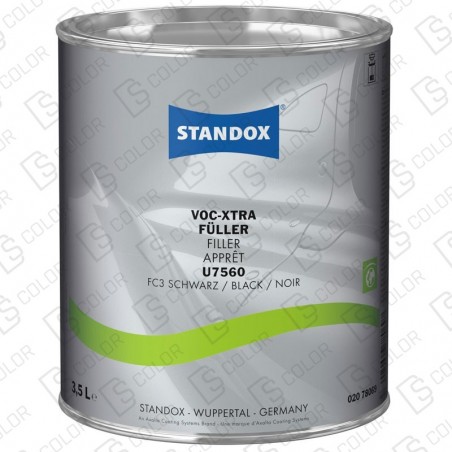 DS Color-STANDOX APAREJOS-STANDOX U7560 IMPRIMACION VOC XTRA NEGRA 3,5L